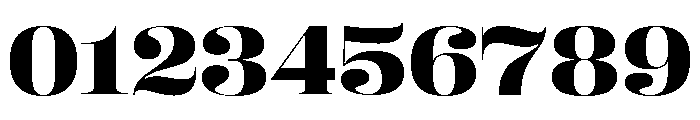 Right Didone Wide Variable 6 Font OTHER CHARS