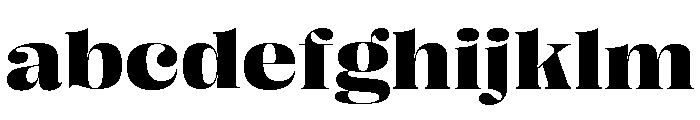 Right Didone Wide Variable 6 FONT