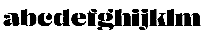 Right Didone Wide Variable 7 FONT