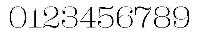 Right Didone Wide Variable Font OTHER CHARS