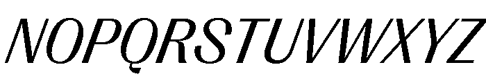 Right Gothic Casual Variable 10 Font UPPERCASE