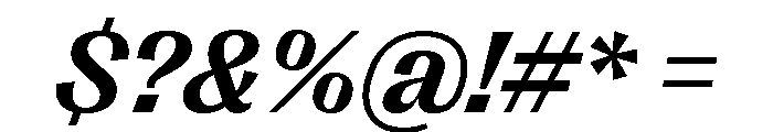 Right Gothic Casual Variable 12 Font OTHER CHARS