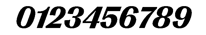 Right Gothic Casual Variable 13 Font OTHER CHARS