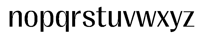 Right Gothic Casual Variable 3 Font LOWERCASE