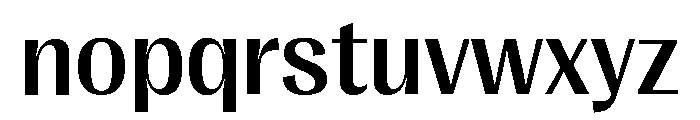 Right Gothic Casual Variable 4 Font LOWERCASE