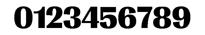 Right Gothic Casual Variable 7 Font OTHER CHARS