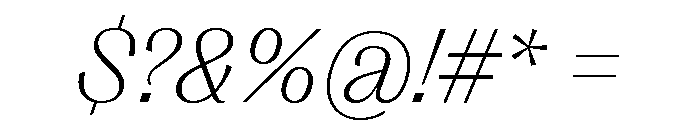 Right Gothic Casual Variable 8 Font OTHER CHARS