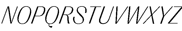 Right Gothic Casual Variable 8 Font UPPERCASE
