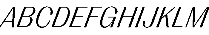 Right Gothic Casual Variable 9 Font UPPERCASE