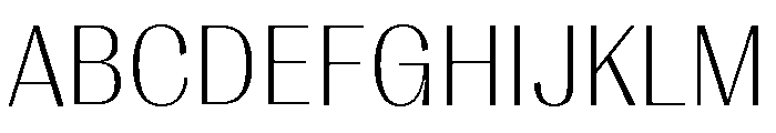 Right Gothic Casual Variable Font UPPERCASE