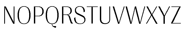 Right Gothic Casual Variable Font UPPERCASE
