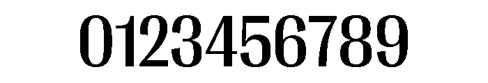 Right Gothic Compact Medium Font OTHER CHARS