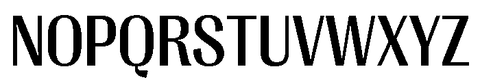 Right Gothic Compact Medium Font UPPERCASE