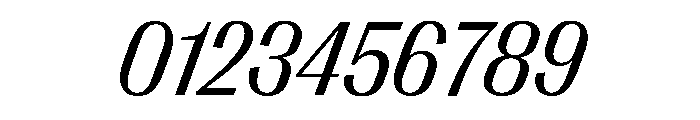 Right Gothic Compact Variable 10 Font OTHER CHARS