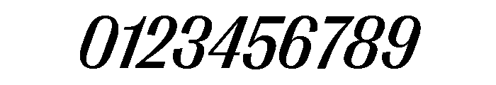 Right Gothic Compact Variable 11 Font OTHER CHARS