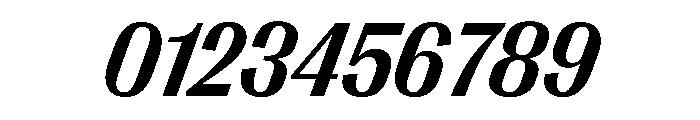 Right Gothic Compact Variable 12 Font OTHER CHARS