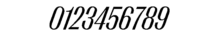 Right Gothic Narrow Variable 10 Font OTHER CHARS