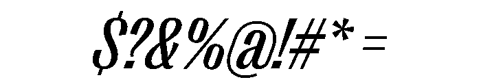 Right Gothic Narrow Variable 11 Font OTHER CHARS