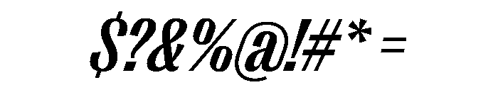 Right Gothic Narrow Variable 12 Font OTHER CHARS