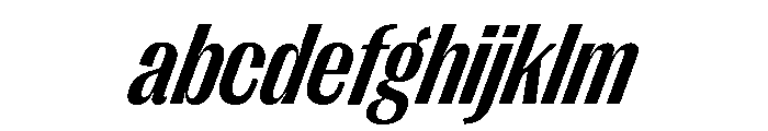 Right Gothic Narrow Variable 12 FONT