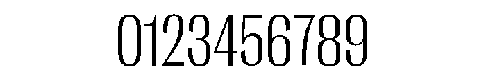 Right Gothic Narrow Variable 2 Font OTHER CHARS