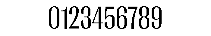 Right Gothic Narrow Variable 3 Font OTHER CHARS