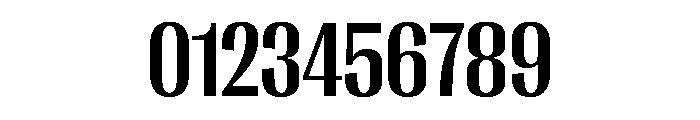 Right Gothic Narrow Variable 5 Font OTHER CHARS