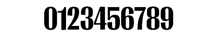 Right Gothic Narrow Variable 6 Font OTHER CHARS