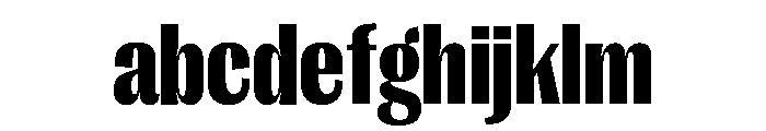Right Gothic Narrow Variable 7 FONT