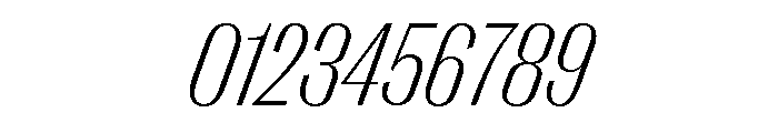 Right Gothic Narrow Variable 8 Font OTHER CHARS
