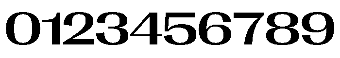 Right Gothic Spatial Medium Font OTHER CHARS