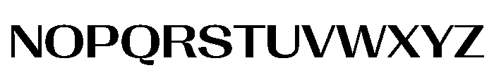 Right Gothic Spatial Medium Font UPPERCASE