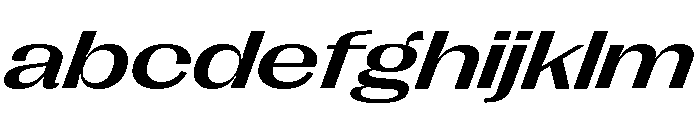 Right Gothic Spatial Variable 11 FONT