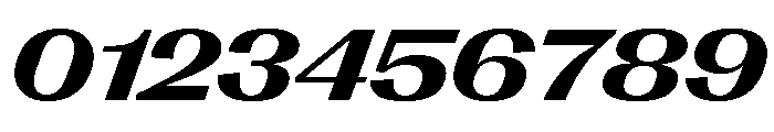 Right Gothic Spatial Variable 12 Font OTHER CHARS
