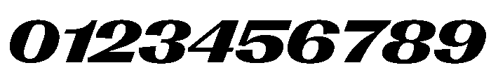 Right Gothic Spatial Variable 13 Font OTHER CHARS
