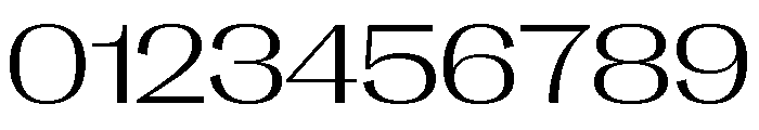Right Gothic Spatial Variable 2 Font OTHER CHARS