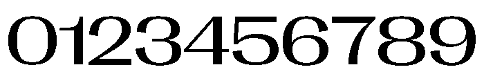 Right Gothic Spatial Variable 3 Font OTHER CHARS