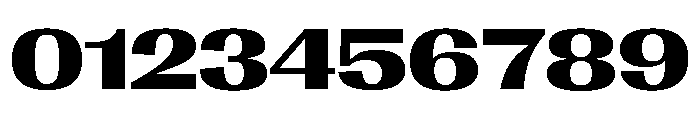 Right Gothic Spatial Variable 6 Font OTHER CHARS
