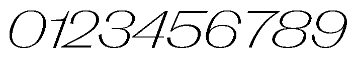 Right Gothic Spatial Variable 8 Font OTHER CHARS