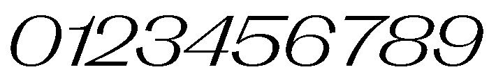 Right Gothic Spatial Variable 9 Font OTHER CHARS