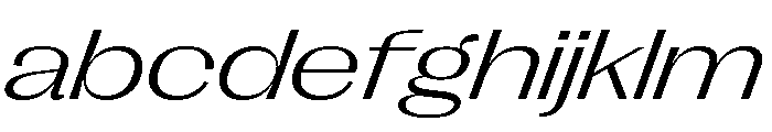 Right Gothic Spatial Variable 9 FONT