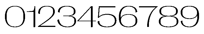 Right Gothic Spatial Variable Font OTHER CHARS