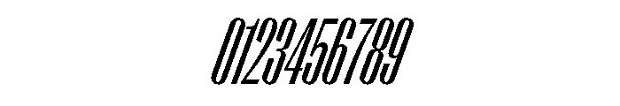 Right Gothic Tall Variable 10 Font OTHER CHARS