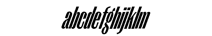 Right Gothic Tall Variable 12 FONT