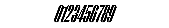 Right Gothic Tall Variable 13 Font OTHER CHARS