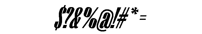 Right Gothic Tall Variable 14 Font OTHER CHARS