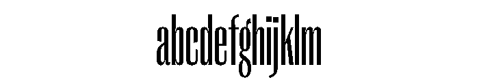 Right Gothic Tall Variable 3 FONT