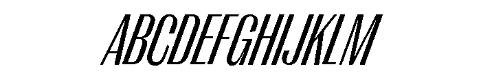 Right Gothic Tight Variable 10 Font UPPERCASE