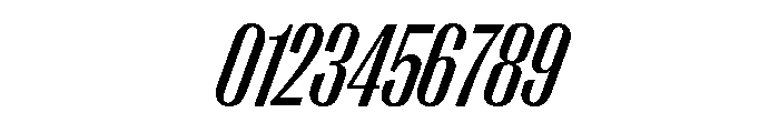 Right Gothic Tight Variable 11 Font OTHER CHARS