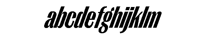 Right Gothic Tight Variable 13 FONT